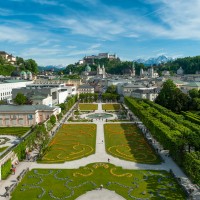 Mirabell Palace view