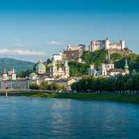 Salzburg-Stadtsicht-Tag